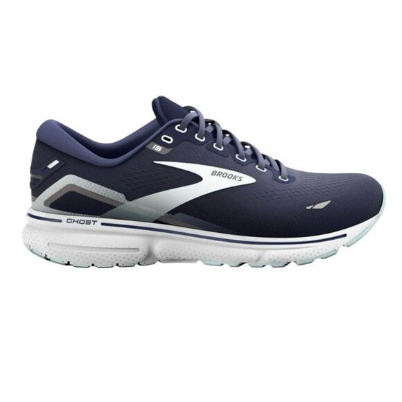 Brooks Ghost 15 Navy Running Shoes Diabetic Certified Size 8 - Picture 1 of 11